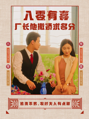 八零有喜厂长他撒娇求名分（60集）精彩短剧看不停