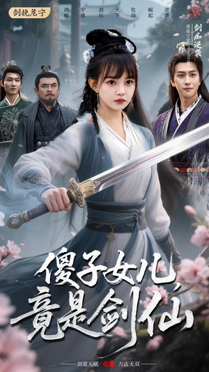 傻子女儿竟是剑仙（50集）爆火短剧推荐