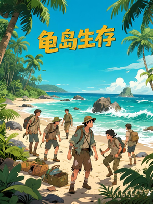 龟岛生存（80集）超好看的短剧