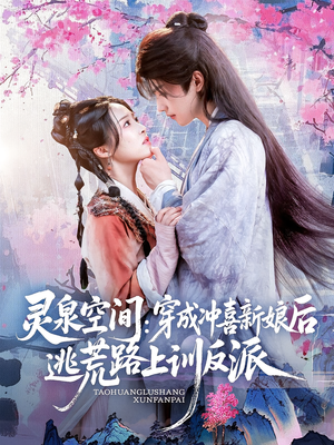 灵泉空间穿成冲喜新娘后逃荒路上训反派（80集）追短剧关注我