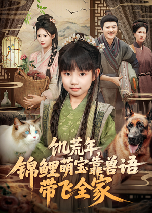 饥荒年，锦鲤萌宝靠兽语带飞全家（75集）真的太好看了