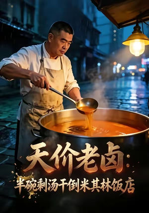 天价老卤：半碗剩汤干倒米其林饭店（34集）这部短剧我爱了