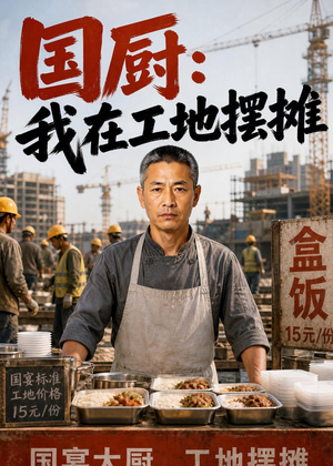 国厨：我在工地摆摊（58集）这部短剧我爱了