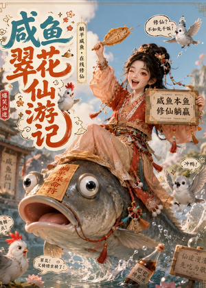 咸鱼翠花仙游记（53集）短剧解说热门