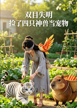 双目失明，捡了四只神兽当宠物（29集）最新火爆短剧