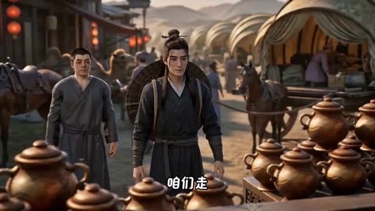 凡人修仙罐子摊第一季（30集）短剧分享片段