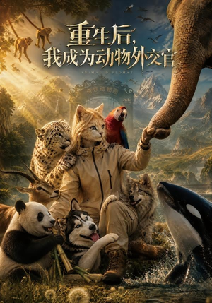 重生后，我成为动物外交官（109集）一口气追完短剧