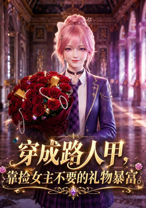 穿成路人甲，靠捡女主不要的礼物暴富（56集）今日最火短剧