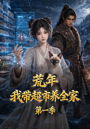 荒年,我带超市养全家第一季(123集) 荒年,我带超市养全家第一季(123集)最近很火的短剧