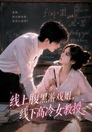 线上腹黑游戏姐，线下高冷女教授（80集）短剧片段推荐