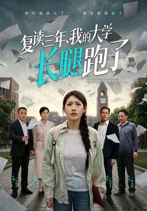 复读三年，我的大学长腿跑了（60集）好看的短剧电影