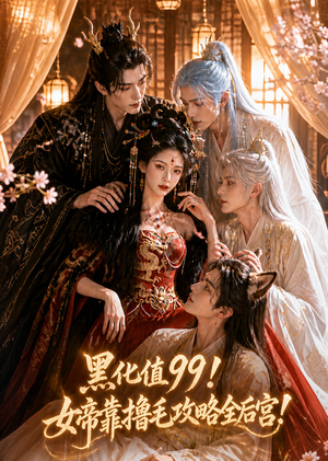 黑化值99！女帝靠撸毛攻略全后宫！（60集）爆款短剧抢先看