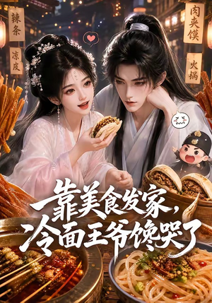 靠美食发家，冷面王爷馋哭了（65集）小短剧推荐