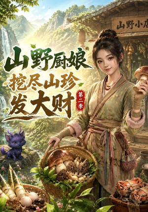 山野厨娘,挖尽山珍发大财第二季(76集) 山野厨娘,挖尽山珍发大财第二季(76集)精彩短剧分享。