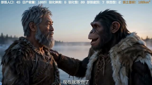 穿成南方古猿，生存百万年！第二季（50集）一口气看完全集