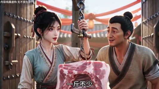 强塞夫君，杀猪西施种田忙（128集）最新上映的短剧