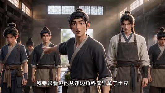从火头兵到金勺名厨（74集）古装短剧推荐